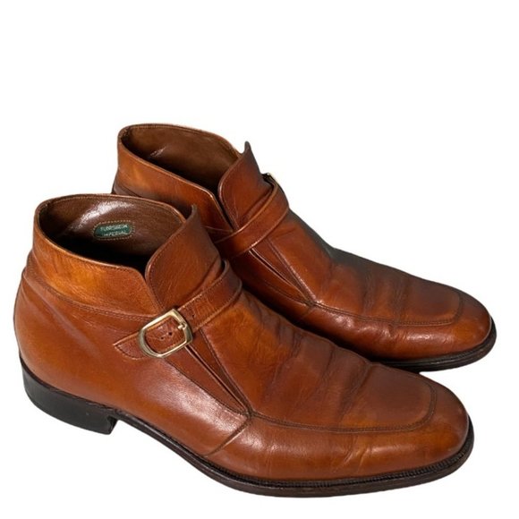 Florsheim Other - VINTAGE Florsheim Imperial Boot with Buckle, Brown Colour, Men’s Size 8B(Narrow)